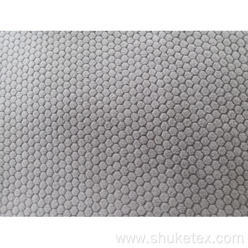 100% Polyester Polar Fleece Jacquard Fabric